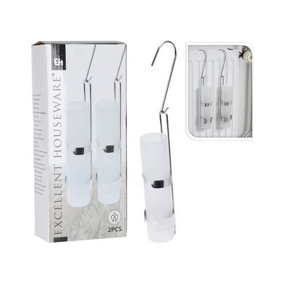 odpařovač na radiátor kulatý 325ml, ..?cm sklo/nerez (2ks) – Zboží Mobilmania