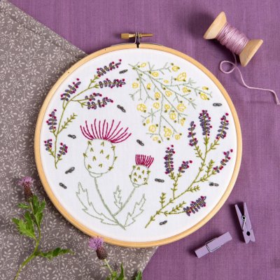 Vyšívací sada Highland heathers Hawthorn – Hledejceny.cz