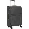 Cestovní kufr D&N 4W šedá 6764N-13 61 l