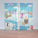 Záclony Antarktida: 2 ks - 150x250 cm - Sablio – Hledejceny.cz