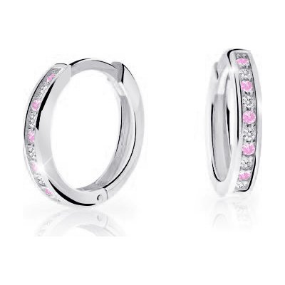 Cutie Jewellery dětské z bílého zlata C3343B-Pink – Zbozi.Blesk.cz