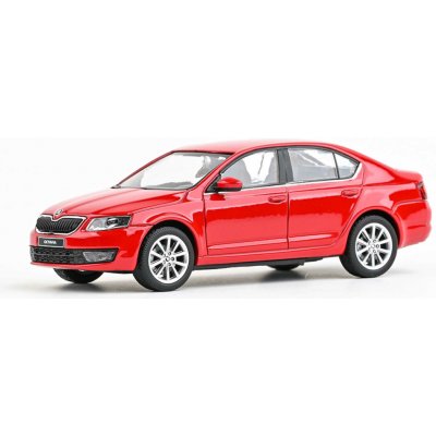 Abrex Škoda Octavia III 2012 Červená Corrida 1:43 – Sleviste.cz