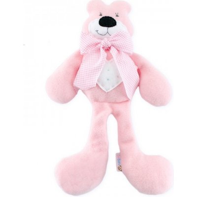 BaBalu Hand Made medvěd Bary růžový – Zboží Mobilmania