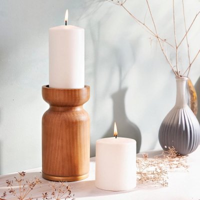 Weltbild Dřevěný svícen Legno, 18 cm – Sleviste.cz