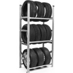 Regál PNEU 7843 2500 x 900 x 500 mm 4 police – Zboží Dáma