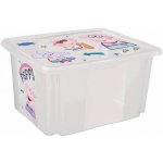 Keeeper Box Prasátko Peppa 45 l transparentní – Zboží Mobilmania