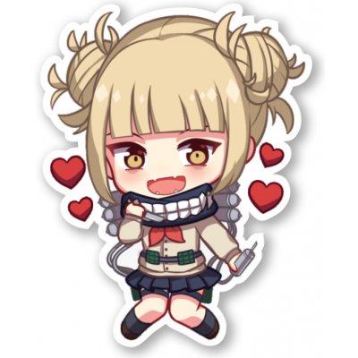 Boku no Hero Academia (BNHA) Samolepka Himiko Love – Zboží Živě