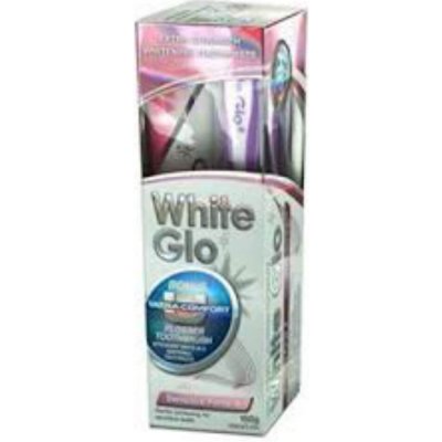 White Glo Sensitive bělicí zubní pasta 150 g