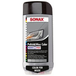 Sonax Polish & Wax Color NanoPro stříbrnošedá 500 ml