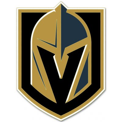 Wincraft Odznak Vegas Golden Knights NHL Enamel Pin Jewelry Card – Zboží Dáma