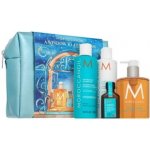 Moroccanoil A Window To Hydration šampon Hydrating Shampoo 250 ml + kondicionér Hydrating Conditioner 250 ml + mýdlo na ruce 360 ml + olej na vlasy Treatment 25 ml + kosmetická taštička dárková sada – Zboží Mobilmania