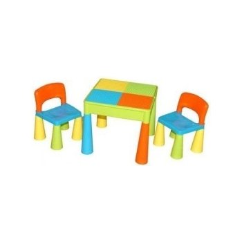 Tega stůl a dvě ždidličky Mamut multicolor