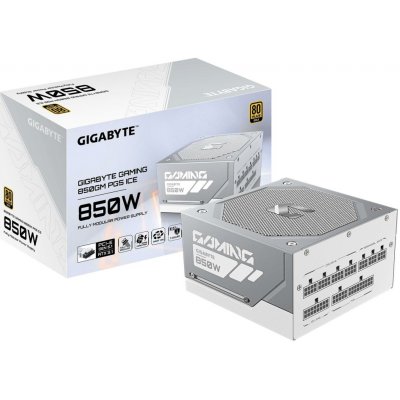 Gigabyte GAMING 850GM PG5 ICE 850W GP-GME850GM PG5 ICE – Hledejceny.cz