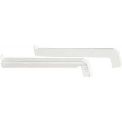 HOPA Krytky boční k venkovním plechovým parapetům bílé, 180mm, 2ks – Sleviste.cz