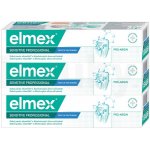 Elmex Sensitiv Professional Gentle Whitening zubní pasta 3 x 75 ml – Zbozi.Blesk.cz