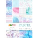 Happy Color Blok se vzorovanými papíry PASTEL 80g/m2 A4 15 listů 26 vzorů HA 3808 2030 P – Zbozi.Blesk.cz