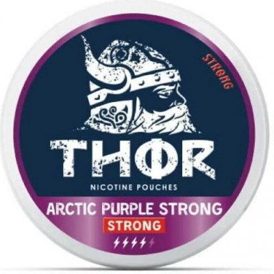 Thor Arctic Purple Strong 9,5 mg Slim 20 sáčků – Hledejceny.cz