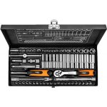 NEO gola sada 1/4", 63ks, plechový kufr 08-679 – Zboží Dáma