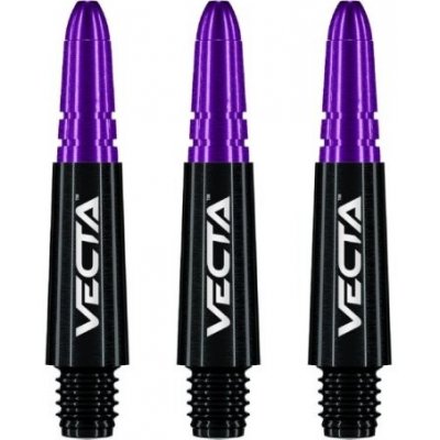 Winmau Vecta - short - black purple – Zboží Dáma