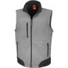 Pánská vesta Result pánská softshellová vesta R123X workguard grey