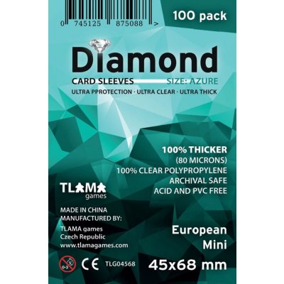 TLAMA Games European Mini - Diamond obaly 100 ks – Hledejceny.cz