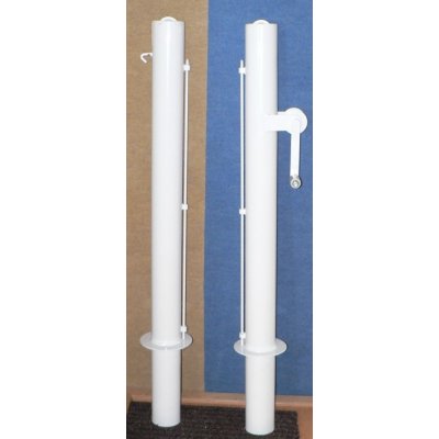 tenisové sloupky DOR-SPORT - vnitřní, bílé, 102 mm – Zboží Dáma