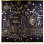 Adventní kalendář WINTER MAGIC NOIR ve čtvercové krabičce – Zboží Dáma