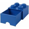 LEGO® Úložný box 4 s šuplíkem světle modrá