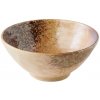 MIJ Udon mísa Wabi Sabi keramika hnědá 800 ml