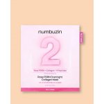 Numbuzin No.2 Rose PDRN Overnight Collagen Kolagenová pleťová maska s polynukleotidy Mask 37 g 1 ks – Zboží Dáma