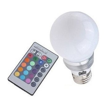 PremiumLED RGB LED žárovka 5W E27 150lm s ovladačem