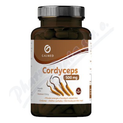 Galmed Cordyceps 500 mg 90 kapslí – Hledejceny.cz