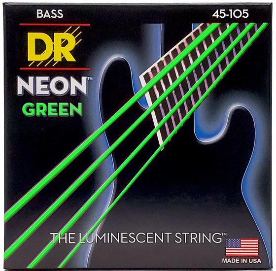 DR NEON NGB-45 neonové struny na baskytaru - neon zelené od 1 090 Kč -  Heureka.cz
