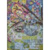 Puzzle HEYE Quilt Art: Vyšívaný lenochod 1000 dílků