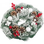 Verk 26192 Vánoční věnec s ozdobami 20 cm – Sleviste.cz