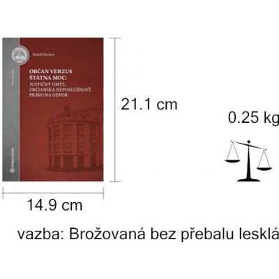 Občan verzus štátna moc - Rudolf Kasinec – Hledejceny.cz