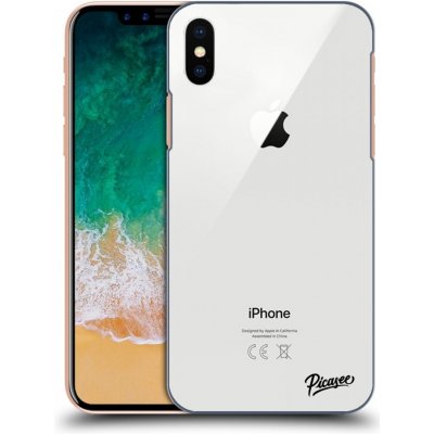 Pouzdro Picasee silikonové Apple iPhone X/XS čiré – Zbozi.Blesk.cz