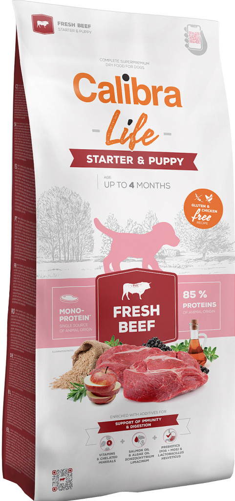 Calibra Life Starter & Puppy Fresh Beef 0,75 kg