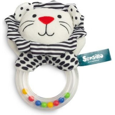 SENSILLO ČERNOBÍLÉ LVÍ CHRASTÍTKO – Zboží Mobilmania