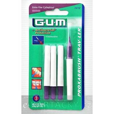 GUM Trav-Ler mezizubní kartáčky 1,2 mm 4 ks