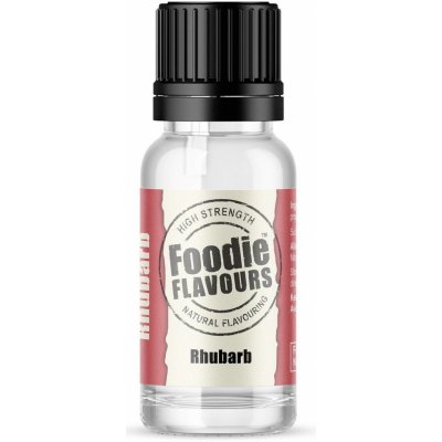 Foodie Flavours Přírodní koncentrované aroma 15 ml rebarbora
