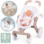 Smoby s otočnými kolečky Violette Baby Nurse 54 cm rukojeť – Zboží Mobilmania