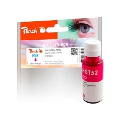 Peach HP GT52, magenta, 70 ml | 320359 – Hledejceny.cz