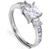 Prsteny Viceroy Stříbrný prsten se zirkony Clasica 15113A013