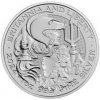 The Royal Mint stříbrná mince Britannia and Liberty 2024 1 oz