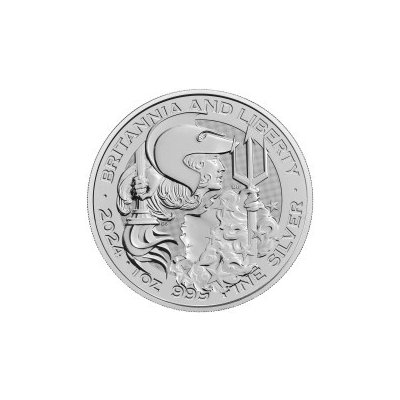The Royal Mint stříbrná mince Britannia and Liberty 2024 1 oz – Zbozi.Blesk.cz