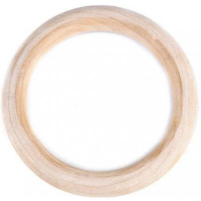 Dřevěný kroužek přírodní MAXI Ø11,2 cm – Zboží Dáma