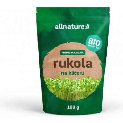 Allnature Rukola BIO semínka na klíčení 100 g – Zboží Mobilmania