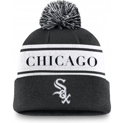 Nike Pánská zimní čepice Chicago White Sox MLB Peak Standard Cuff Pom Beanie – Hledejceny.cz