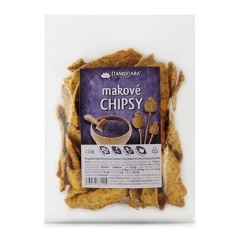 Damodara Makové chipsy 150g